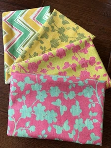 MODA Spring House By Stephanie Ryan -4 Half Yard Bundle Fabric Butterflies VTG - Picture 1 of 5