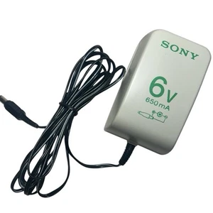 Adaptador de corriente alterna Sony AC-D4L DC-6V, 650mA vintage para Walkman/cassette/televisor a color - Imagen 1 de 4