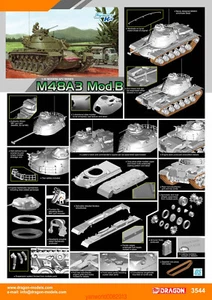 Dragon 3544 1/35 M48A3 Mod.B tanque - Imagen 1 de 1