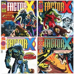 FACTOR-X 1-4 Complete Mini-Series Marvel Comics 1995 - Picture 1 of 9