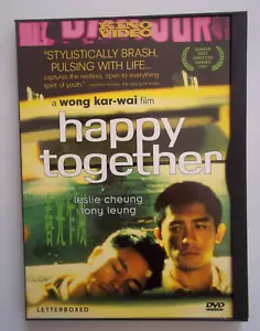 DVD HAPPY TOGETHER Wong Kar-Wai Film 1998 Leslie Cheung, Tony Leung LETTERBOXED - Picture 1 of 8