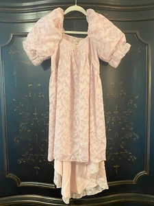 $78 Mia Joy Joyfolie Lilya Square Neck Puff Sleeve Hi-Low Dress | Lilac Fog - Picture 1 of 27