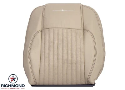 Ford Thunderbird T-Bird 2004-2005 - Cubierta de asiento de cuero con respaldo inclinado del lado del conductor tostado Foto 1 de 4