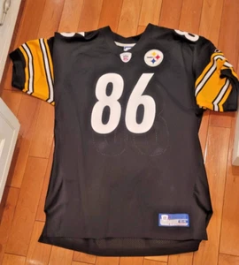 Camiseta NFL Reebok PITTSBURGH STEELERS #86 HINES WARD ON FIELD TALLA 54 - Imagen 1 de 6