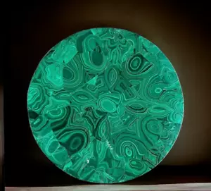 Handgefertigte Malachit Couchtischplatte - Mosaik Deko Möbel für Dekoration - Bild 1 von 8