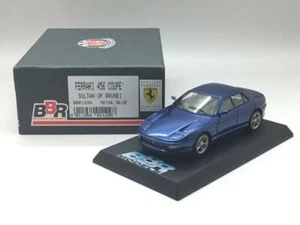 BBR Factory Built Ferrari 456 Coupé Sultán De Brunei Azul Metálico BBR129A 1/43 - Imagen 1 de 1