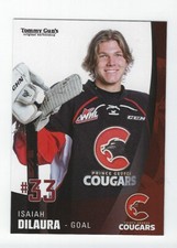 2017-18 Prince George Cougars (WHL) Isaiah DiLaura (goalie)