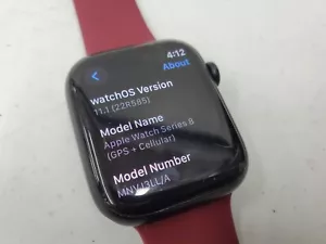 RELOJ INTELIGENTE APPLE MNV13LL/A Serie 8 41mm Caja Aluminio Rojo (131918-1 co by14h) - Imagen 1 de 15