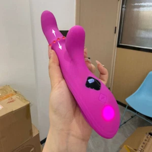 Dildo Rabbit Vibrator mit Stoßfunktion Ballmassage G-Punkt Anal Sexspielzeug DE - Bild 1 von 24