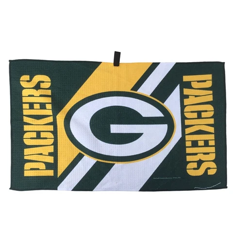 WinCraft Green Bay Packers Waffle Weave USA Made Towel Cover