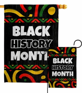 Hornoring Black History Garten Flagge Lives Matter Deko Geschenk Hof Banner - Bild 1 von 19