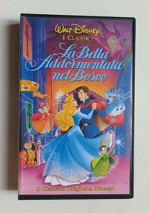 VHS LA BELLA ADDORMENTATA NEL BOSCO 1994 - I CLASSICI WALT DISNEY box grande - Imagen 1 de 3