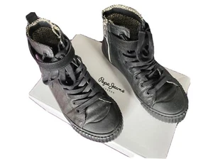 Pepe Jeans Leder Chucks - Bild 1 von 9