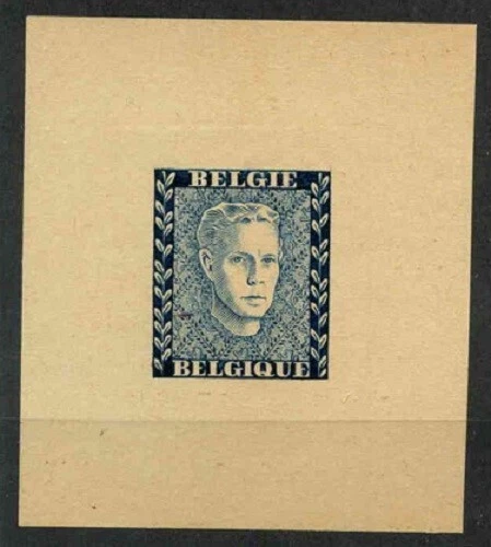 BELGIUM  Sc  UNLISTED  ESSAY DIE PROOF  VF .  VIEW PICTURE - Image 1 of 1