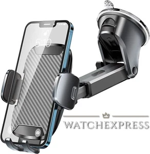 SUPPORTO PORTA CELLULARE PER AUTO SOSTEGNO PARABREZZA CRUSCOTTO SMARTPHONE 360° - Foto 1 di 9