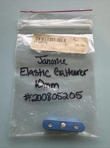 Janome Elastic Gathering Sewing Machine Foot 10mm part #200805205 - 1200D - Picture 1 of 4