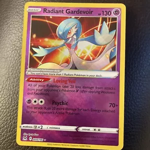 Pokémon TCG Radiant Gardevoir Sword & Shield - Lost Origin 069/196 Regular... - Picture 1 of 3