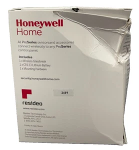 Brand New Honeywell PROSIXGB Pro Series Wireless Glassbreak Sensor Discarded box - Picture 1 of 3