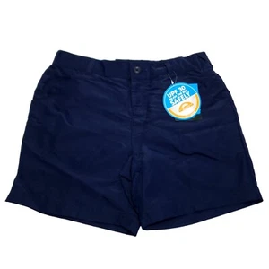 Columbia PFG Women's Size 8 Navy Shorts Omni Wick Shade Coral Compass New - Picture 1 of 15