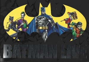 Batman Live - World Arena Tour - 2011 - Programme + 3D glasses - UK FREEPOST - Bild 1 von 2