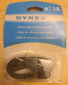 Dynex stereo mini extension cable DX-AD106 - Picture 1 of 1