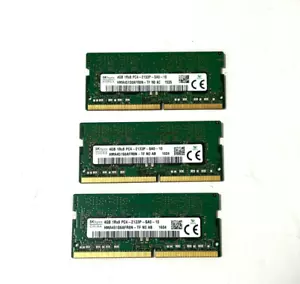 SK HYNIX 12GB (3 x 4GB) 1Rx8 PC4-2133P-SA0-10 DDR4 Laptop RAM Memory - Picture 1 of 3