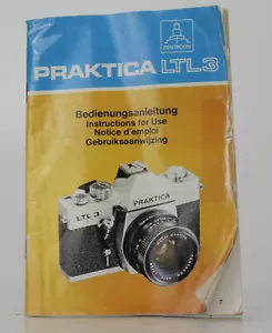Praktica LTL3 Mode d'emploi Notice Manuel ( Réf#V-611) - Foto 1 di 4