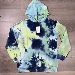 5th & Ryder Blue Tie Dye Lightweight Hoodie Hooded Sweatshirt Youth XL - Picture 1 of 6