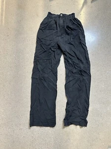 Reformation Earl Leinenmischung Hose schwarz Größe 2 - Bild 1 von 5