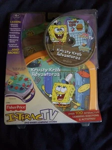 FIsher Price InteracTV DVD Based Learning System Krusty Krab Adventures New - Picture 1 of 9
