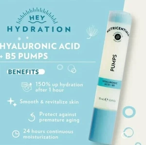 NuSkin Nutricentials Hyaluronic Acid + B5 Pump - New & Genuine - Picture 1 of 3