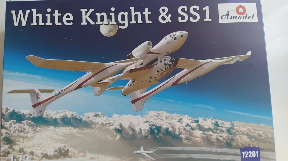 White Knight and SS1,1:72- A-Model  (SPEDIZIONE TRACCIATA) - Immagine 1 di 1
