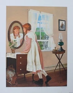 Karl Barnhart Hand Signed Numbered Limited Edition I'm Anne Of Green Gables 1992 - Bild 1 von 4