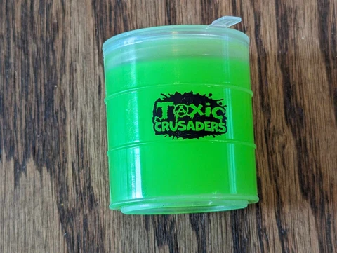 Toxic Crusaders Slime Barrel Promo PAX East Convention 2023 Prop Avenger Tro Cover