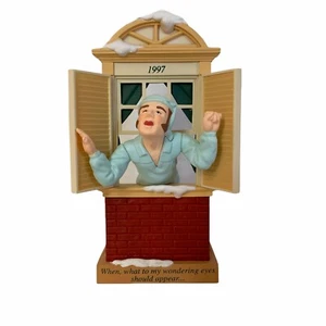 1997 Hallmark Keepsake Ornament Away to the Window The Night Before Christmas - Picture 1 of 11