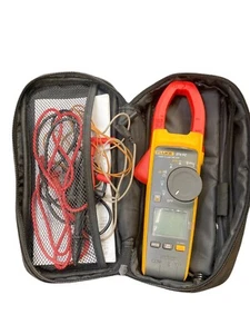 Fluke 374 FC True-RMS AC/DC Clamp Meter Signlede Pickles Yellow and Red 431547 - Picture 1 of 3