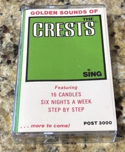 THE CRESTS SING CASSETTE POST 3000. NEW CASE - Picture 1 of 5