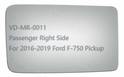 Repuesto de cristal espejo retrovisor para Ford F-650 F-750 2018 pasajero lado derecho diestro 3918 Foto 1 de 4
