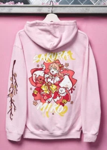 OMOCAT Omori Pink hooded sweatshirt Free Shipping - Picture 1 of 9