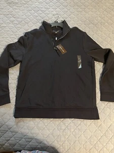 Herren L Neu Mit Etikett 1/2 Zip Pullover Blau Michael Kors Sweatshirt Retail 198 - Bild 1 von 8
