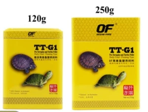 Ocean Free TT-G1 turtle food snapping pellet premium grade floating tablet Large - Picture 1 of 25