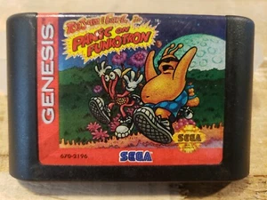 AUTHENTIC! Toejam & Earl Panic on Funkotron (Sega Genesis, 1993) Tested, Working - Picture 1 of 3