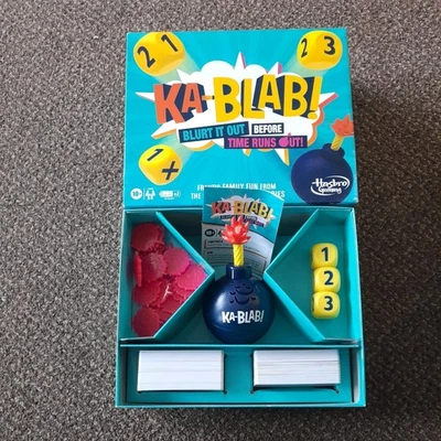 Hasbro Gaming Ka-Blab! Frantic Family Fun Game Blurt It Out B4 Boom! 2-6 Players - Image 1 of 4