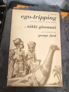 Ego-tripping Vintage Paperback Book Nikki Giovanni George Ford Hill Books 📚 - Picture 1 of 13
