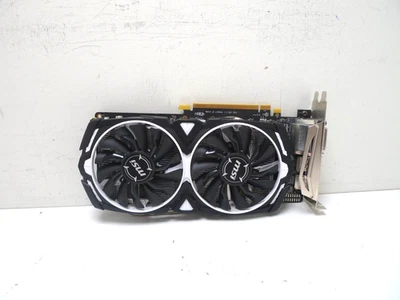 AMD MSI Radeon RX 470 Armor OC 4GB GDDR5 Graphics Card | HDMI DP DVI-D - Image 1 of 4