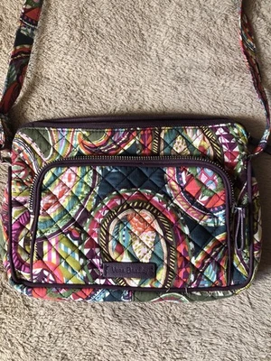 Bandolera Vera Bradley Mini Hipster acolchada multicolor Foto 1 de 4