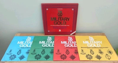 Military Gold Limited Edition 4 Record Vinyl LP Box Set - 4 Discs in VGC Foto 1 de 4