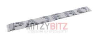 PAJERO PLATA CALCOMANÍA PEGATINA ELEVADA PARA MITSUBISHI PAJERO V25W MK2 3.5 - Imagen 1 de 5