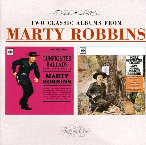 Marty Robbins - Gunfighter Ballads & Trail Songs/More Gunfighter [New CD] German - Image 1 of 1