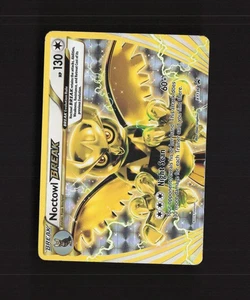 Noctowl BREAK XY136 XY Full Art Black Star Promo Holo Pokemon Card DMG - Picture 1 of 10